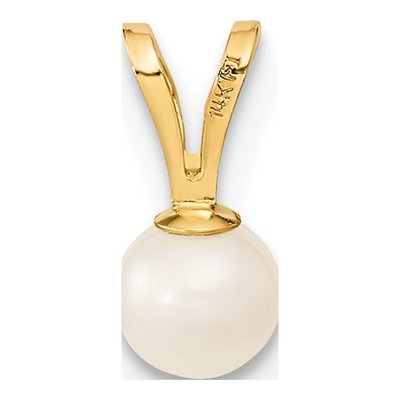Girls' 14K Gold Pearl Pendant, Bracelet & Earring Set – view 6