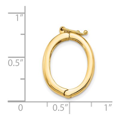 14k Yellow Gold Pearl Strand Shortener Clasp – view 4