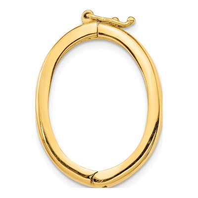 14K Yellow Gold Polished Pearl Shortener