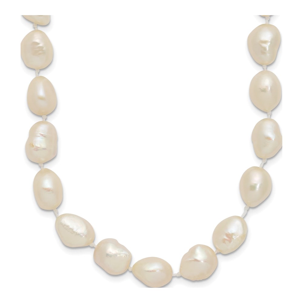 14K Yellow Gold Baroque Freshwater Pearl Necklace
