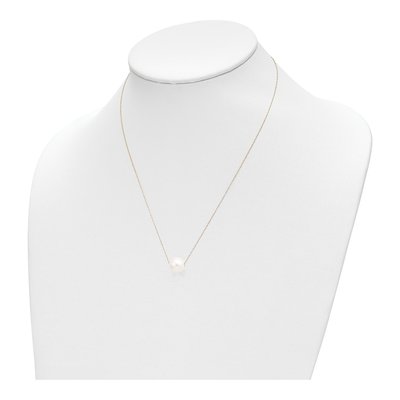 14K Yellow Gold Freshwater Cultured Pearl Rope Necklace – view 5