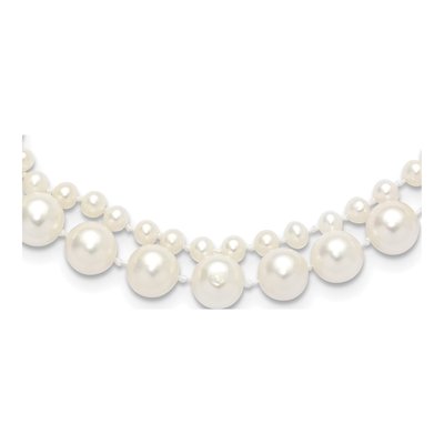 14K Yellow Gold Freshwater Cultured Pearl Two-Strand Necklace
