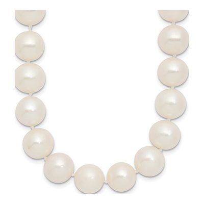 14K Yellow Gold Freshwater Cultured Pearl Near-Round Necklace