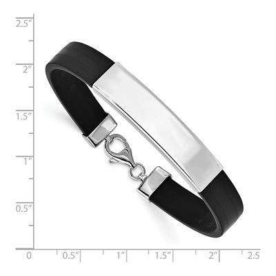 Sterling Silver ID Bracelet – view 4