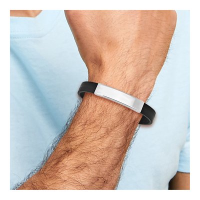 Sterling Silver ID Bracelet – view 5
