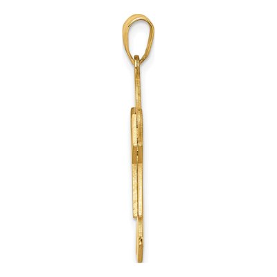 14K Yellow Gold Girl Joy Pendant – view 2