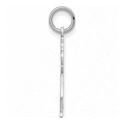 14K White Gold Kid Pendant – view 3