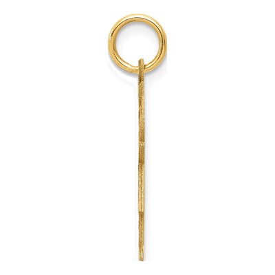 14K Yellow Gold Girl Charm – view 3