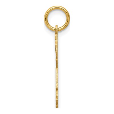 14K Yellow Gold It's Girl Charm – view 2