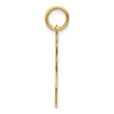 14K Yellow Gold Girl Charm – view 3
