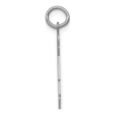 14K White Gold Boy Charm – view 2