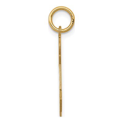 14K Yellow Gold Kids Stars Stripes Boy Charm – view 2