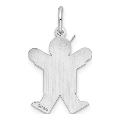 Sterling Silver 'joy' Kid Charm – view 4