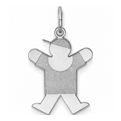 Sterling Silver 'joy' Kid Charm