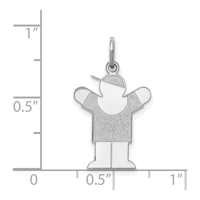 Sterling Silver Love Kid Charm – view 5