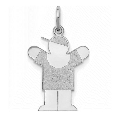Sterling Silver Love Kid Charm