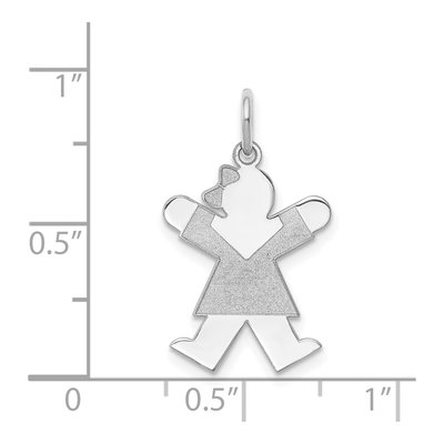 Sterling Silver 'joy' Kid Charm – view 5