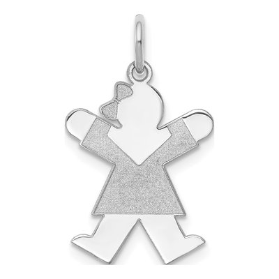 Sterling Silver 'joy' Kid Charm