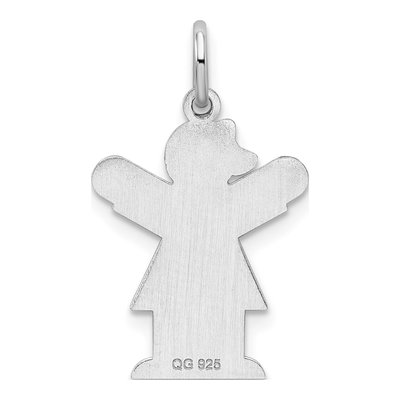Sterling Silver Love Kid Charm – view 4