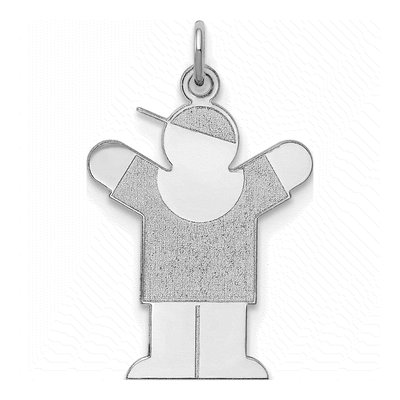 Sterling Silver Love Kid Charm