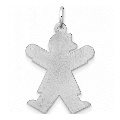 Sterling Silver Joy Kid Charm – view 4