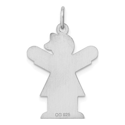 Sterling Silver Love Kid Charm – view 4