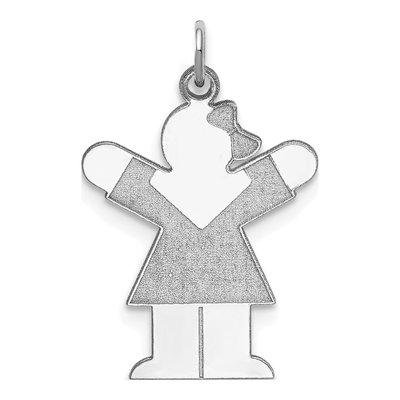 Sterling Silver Love Kid Charm