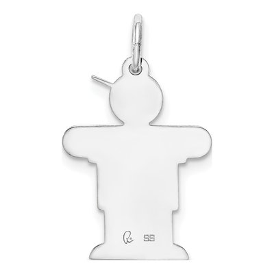 Sterling Silver Kid Pendant – view 5