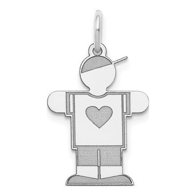 Sterling Silver Kid Pendant