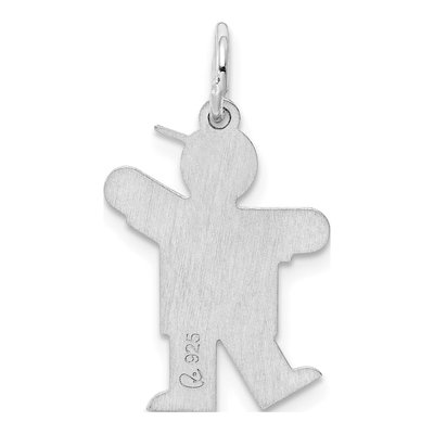 Sterling Silver 'kid' Pendant – view 5