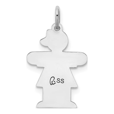 Sterling Silver Kid Pendant – view 4