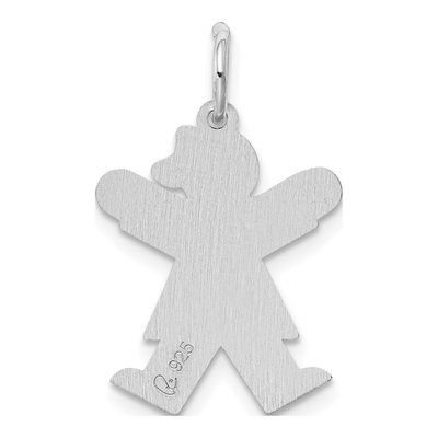 Sterling Silver Kid Pendant – view 5