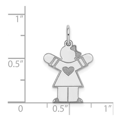 Sterling Silver Kid Pendant – view 5