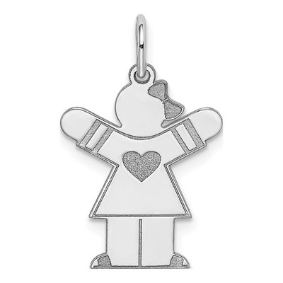 Sterling Silver Kid Pendant