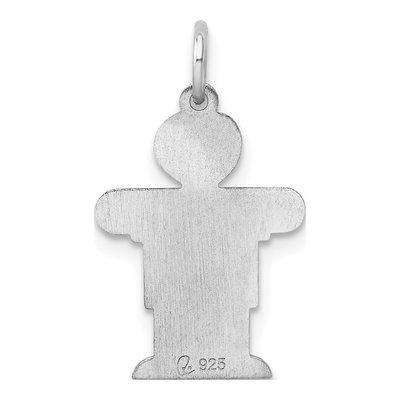 Sterling Silver Kid Pendant – view 4
