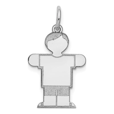 Sterling Silver Kid Pendant