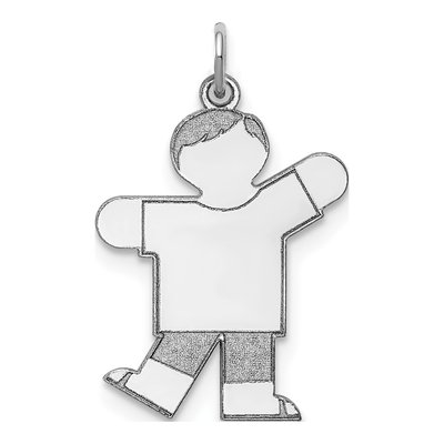 Sterling Silver Kid Pendant