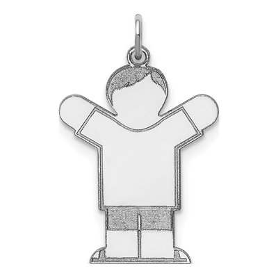 Sterling Silver Kid Pendant