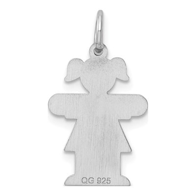 Sterling Silver Kid Pendant – view 4