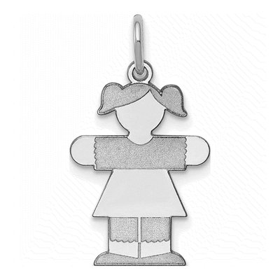Sterling Silver Kid Pendant