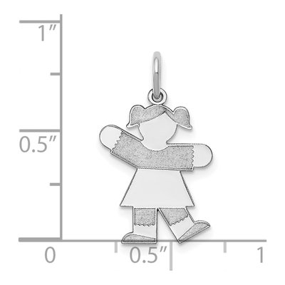 Sterling Silver Kid Pendant – view 4