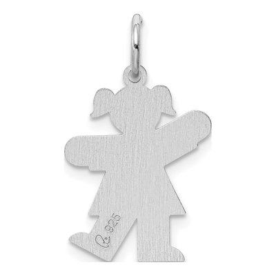 Sterling Silver Kid Pendant – view 5