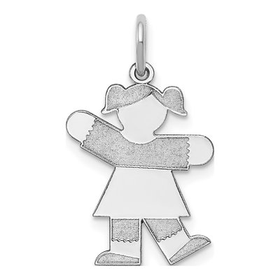 Sterling Silver Kid Pendant