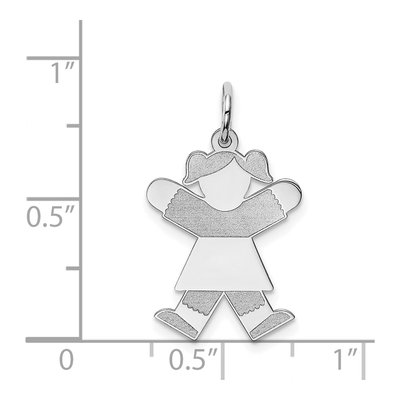 Sterling Silver Kid Charm – view 4