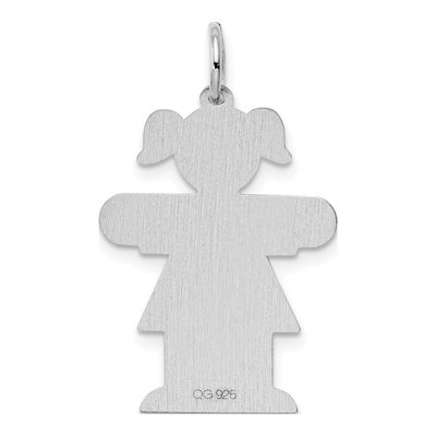 Sterling Silver Kid Pendant – view 5