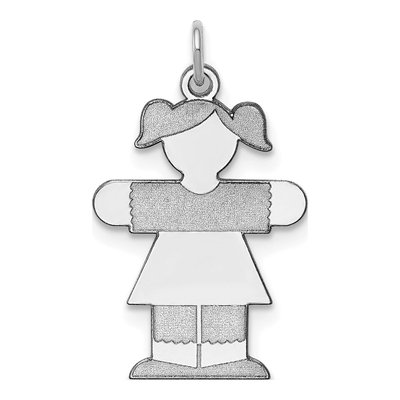 Sterling Silver Kid Pendant