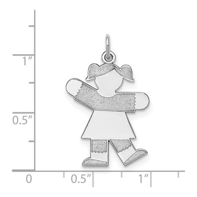 Sterling Silver Kid Pendant – view 5