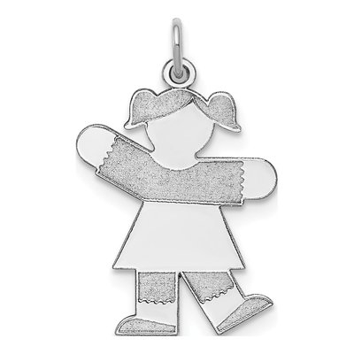 Sterling Silver Kid Pendant