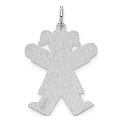 Sterling Silver Kid Pendant – view 5