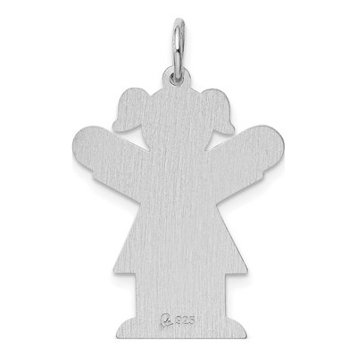 Sterling Silver Kid Pendant – view 5